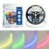 Светодиодная LED лента Feron LS501, 120SMD(3535)/м 11Вт/м 24V 5000*10*1.5мм RGB IP20 - фото 96337