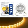 Cветодиодная LED лента Feron LS604, 60SMD(2835)/м 4.8Вт/м  5м IP65 12V желтый - фото 96510