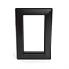 Рамка  2-местная (без перемычки),  пластик, STEKKER, PFR00-7012-05 , серия Катрин, черный - фото 96594