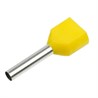 LD406-1512 Наконечник штыревой втулочный изолированный НШВИ(2) 1,5-12 (упаковка 100 шт) - фото 96986