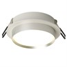 Светильник встраиваемый Feron DL507 потолочный GX53 белый + серебро круг - фото 97650