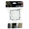Выключатель диммирующий TRIAC(механизм), STEKKER GLS10-7106-01, 250V, 500W, серия Катрин, белый - фото 98197