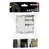 Переключатель 2-клавишный (механизм), STEKKER GLS10-7107-01 , 250V, 10А, серия Катрин, белый - фото 98334