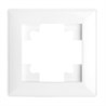 Рамка STEKKER, PFR00-7001-01 1-местная, серия Катрин, белый - фото 99221