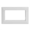 Рамка  2-местная (без перемычки),  пластик, STEKKER, PFR00-7012-01, серия Катрин, белый - фото 99439
