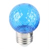 Лампа светодиодная Feron LB-385 Шарик синий прозрачный E27 1W 230V - фото 99630