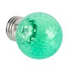 Лампа светодиодная Feron LB-385 Шарик зеленый прозрачный E27 1W 230V - фото 99648