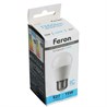 Лампа светодиодная Feron LB-990 Шарик E27 15W 175-265V 6400K - фото 99744