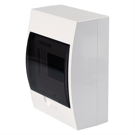 Бокс встраиваемый STEKKER EBX50-5/06-50 6 модулей, пластик, серия ArcaLight - фото 102666