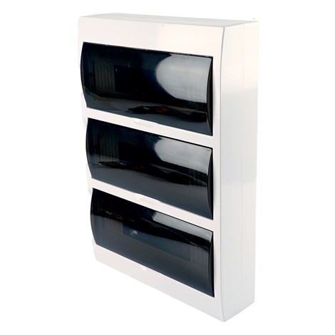 Бокс встраиваемый STEKKER EBX50-5/45-50 45 модулей, пластик, серия ArcaLight - фото 102702