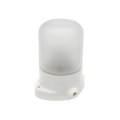 Светильник НББ 01-60-101 112х137х112мм, E27 max 60Вт, прямой керам. корпус, стекло, IP65, белый - фото 102731