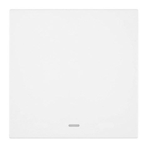 Выключатель 1-клавишный c индикатором (механизм), STEKKER, 250В, 10А, серия Мия, RSW10-3101-01, белая магнолия - фото 103036