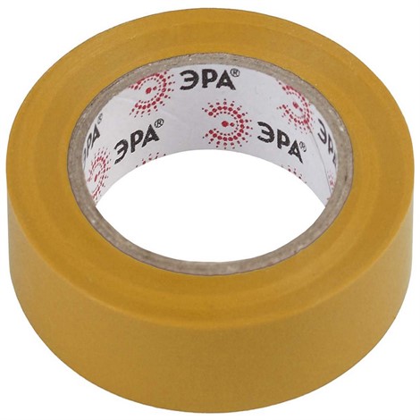 Изолента ПВХ Эра 43904/43898 15мм*10м Желтая - фото 27654