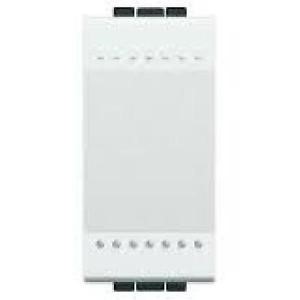 N4005N Bticino LivingLight Кнопка с винтовыми клемами. размер 1 модуль. цвет белый - фото 28221