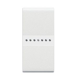 N4053A Bticino LivingLight Переключатель Axial с автоматическими клемами. размер 1 модуль. цвет белый - фото 28287