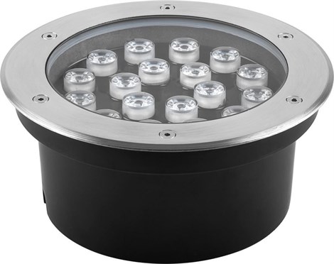 Светодиодный светильник тротуарный (грунтовый) Feron SP2707 18W 2700K 85-265V IP67 - фото 52121