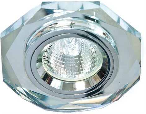 Светильник встраиваемый Feron DL8020-2 потолочный MR16 G5.3 серебристый - фото 56106