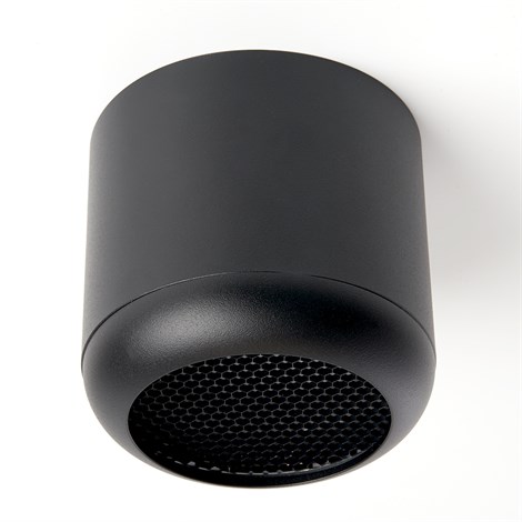 Светильник потолочный Feron HL365 Barrel ECHO 12W, 230V, GX53, чёрный, с антибликовой сеточкой - фото 68731