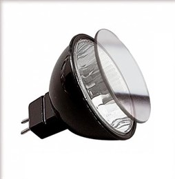 HRS51 BL 220V 35W GU5.3 black JCDR (10/200) - лампа галогенная FOTON LIGHTING