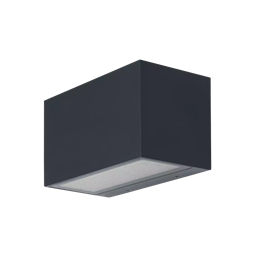 SMART OUTD WI-FI BRICK WIDE RGBW/3000K DG (фасадн. БРА, 14W, 85x145x75mm, 600 lm) - свет-к LEDV