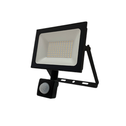 FL-LED Light-PAD SENSOR 100W Black 4200К 8500Лм 100Вт AC220-240В 235x220x55мм 750г - С датчиком