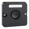 Пост кнопочный ПКЕ 112-1-У3-IP40-КЭАЗ (черная кнопка) - фото 26286