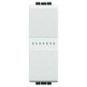 N4051A Bticino LivingLight Выключатель Axial с автоматическими клемами. размер 1 модуль. цвет белый - фото 28257