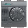 L4442 Bticino LivingLight. «Электронный комнатный термостат с переключателем «»зима/лето»» и релейным выходом на С-NO контакт 2А 250В 2 модуля» - фото 28842