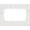 Рамка для двойной розетки Werkel Flock WL05-Frame-01-DBL-white белый - фото 29629