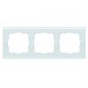 Рамка Werkel Favorit 3 поста WL01-Frame-03 натуральное стекло - фото 29836