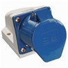 Розетка силовая стационарная IP54 63А 2P PE 220В TDM ELECTRIC - фото 30630