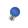 FL-LED DECO-GL45 1W E27 BLUE 230V E27 синий (LED шарик) FOTON - лампа - фото 47460