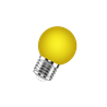 FL-LED DECO-GL45 1W E27 YELLOW 230V E27 желтый (LED шарик) FOTON - лампа - фото 47464