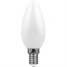 Лампа светодиодная Feron LB-66 Свеча E14 7W 230V 2700K - фото 51909