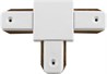 Коннектор Т-образный однофазный  для шинопровода , белый, LD1003 - фото 54176