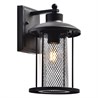 Светильник садово-парковый Feron PL721 на стену вниз  60W E27 230V, черный - фото 68672