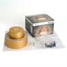 Светильник потолочный Feron HL367 Barrel AURA 12W, 230V, GX53, золото IP44 - фото 68786