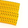 Набор кабель-маркеров "0-9" STEKKER для провода сеч. до 6мм2, желтый CBMR40-S1 (DIY упак 10 отрез. по 30 шт) - фото 73748