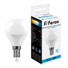 Лампа светодиодная Feron LB-550 Шарик E14 9W 175-265V 6400K - фото 78829