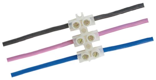 Клеммная колодка - один из самых дешевых способов соединения проводов